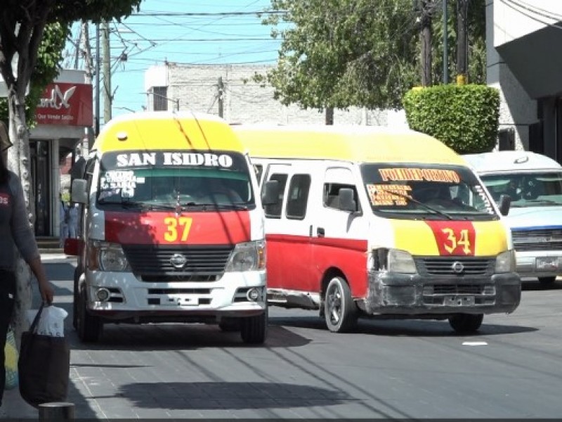 10 años exigiendo operativos para regularización del transporte