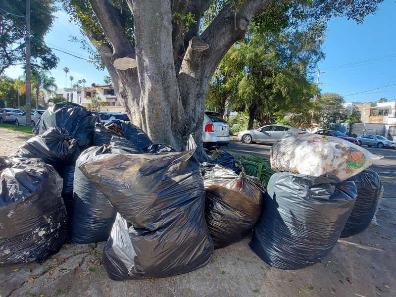 10 colonias de Guadalajara sufren por recolección de basura