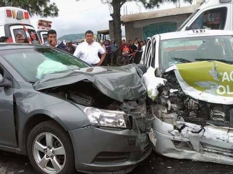 10 municipios del Edomex con mayor número de accidentes