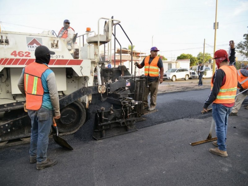 100 millones de pesos en 17 calles de Cajeme