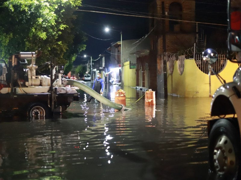 104 viviendas afectadas por lluvias del pasado martes en Querétaro