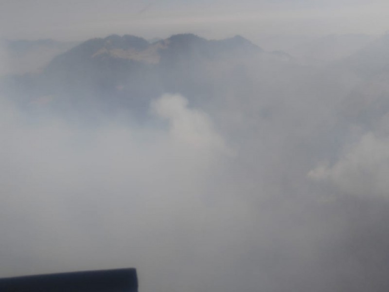 11 incendios forestales activos en Puebla: PC Estatal