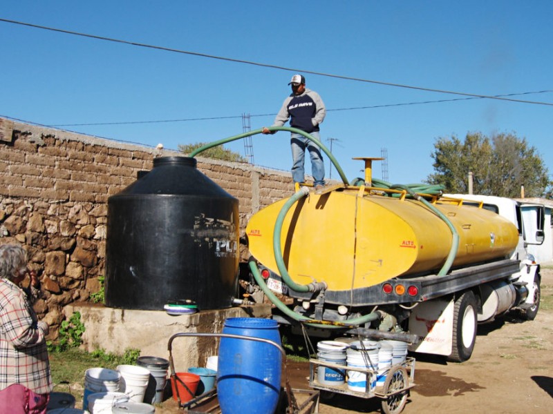 11 millones de litros de agua para atender sequía