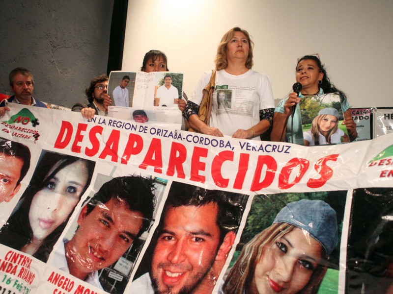118 personas desaparecidas en cuatro años