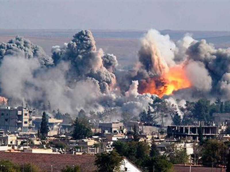 12 muertos bombardeos en Siria