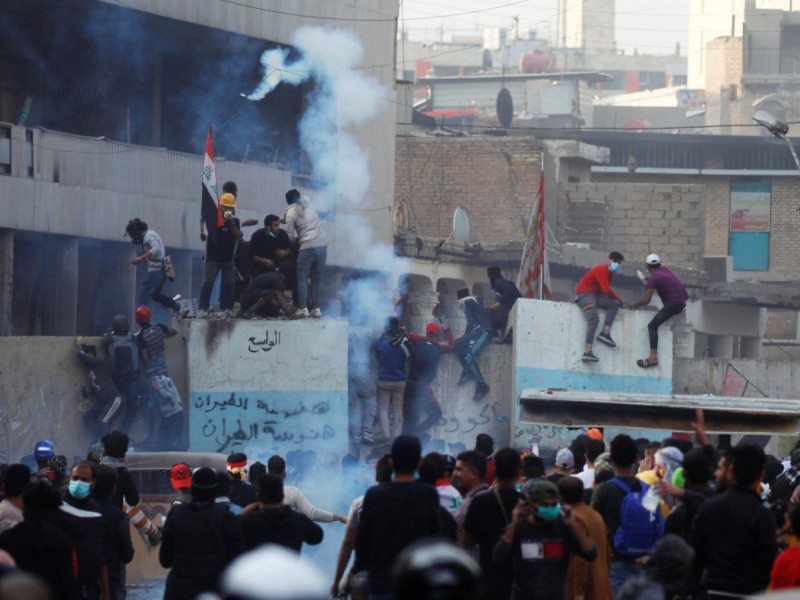 12 muertos y 270 lesionados tras violentas protestas en Irak