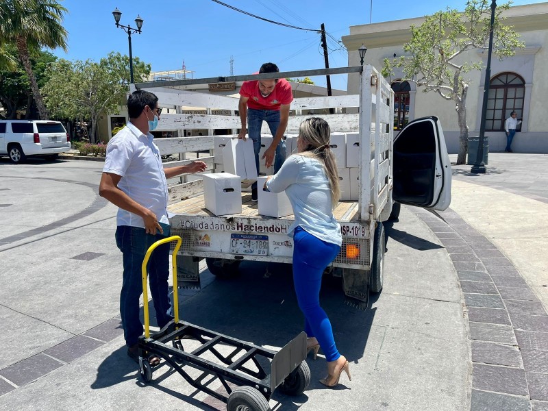 13 600 apoyos entregados por atención ciudadana tras huracán kay