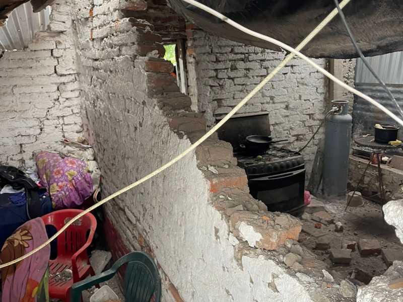 13 casas afectadas por sismos en Amacueca