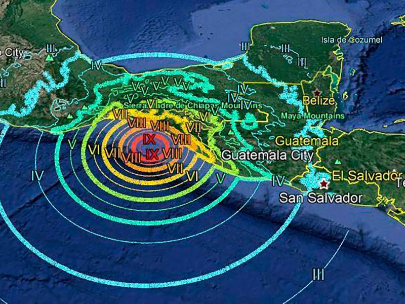 14 sismos diarios en Chiapas
