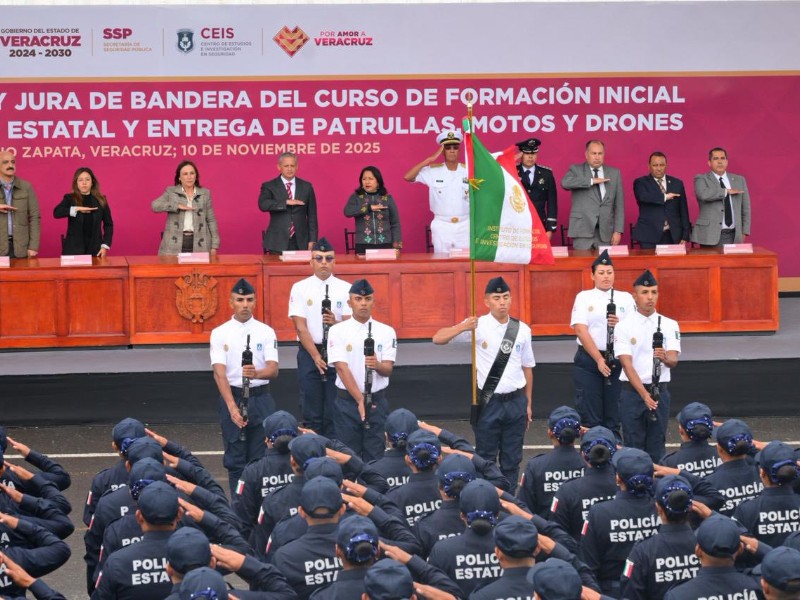 145 nuevos elementos se integran a la Policía de Proximidad Estatal