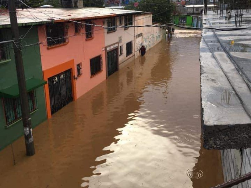 150 viviendas afectadas dejan lluvias en Chiapas