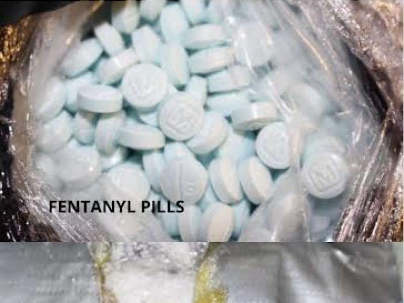 16 mil pastillas de fentanilo y metanfetamina aseguradas en Nogales,Arizona