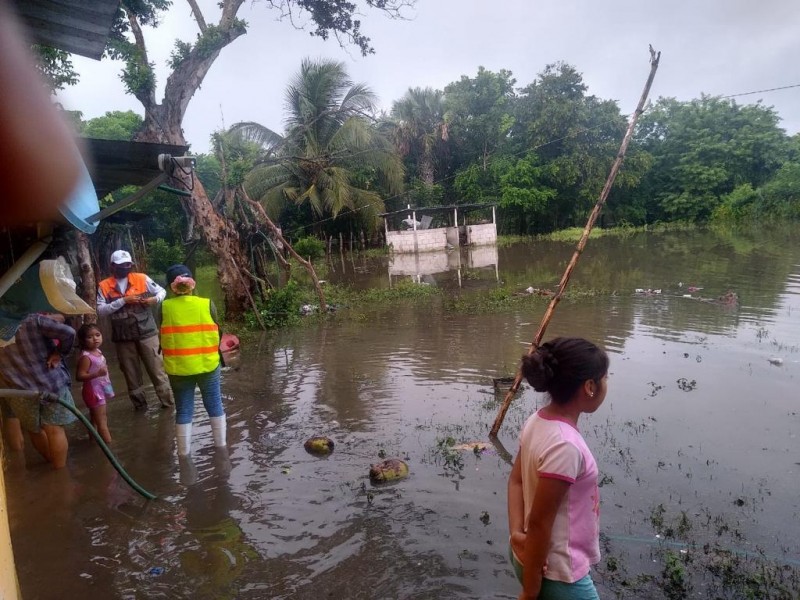 18 municipios de Veracruz afectados por las lluvias