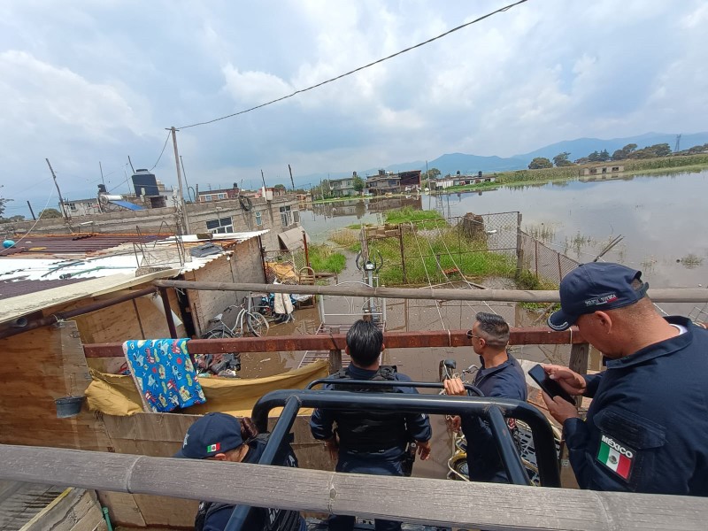 19 casas de la Constitución Totoltepec presentaron inundaciones tras lluvias
