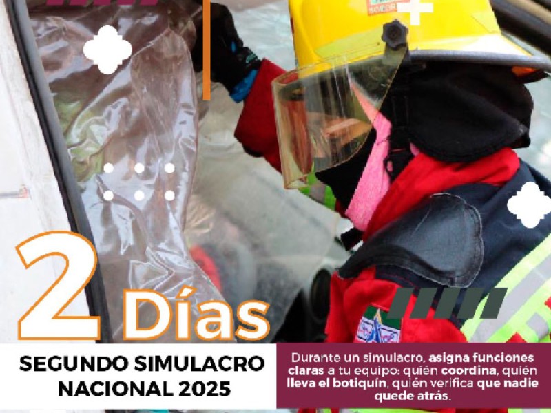 19 de septiembre segundo simulacro nacional 2025