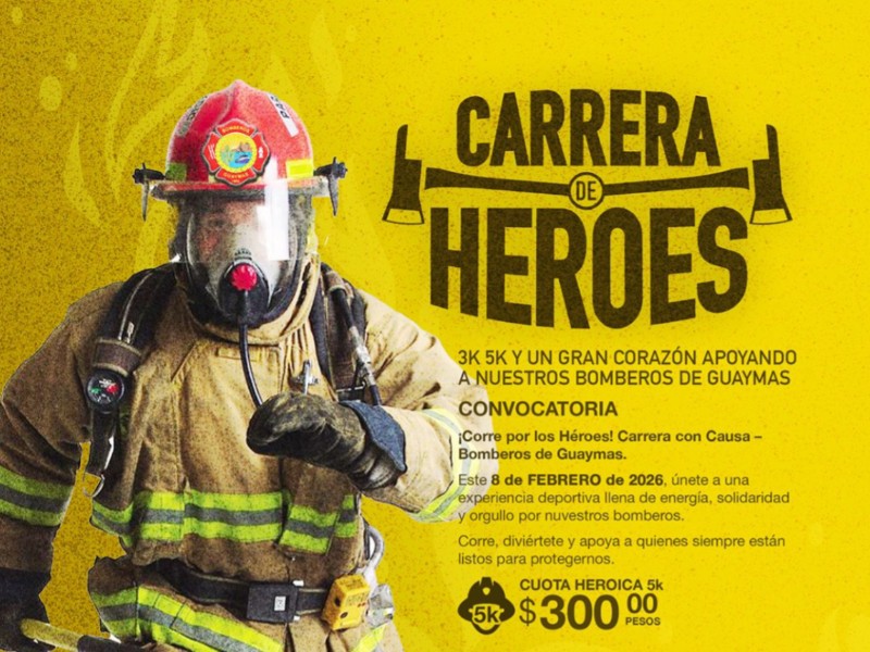 1ª Carrera de Héroes: Deporte con causa en Guaymas | Meganoticias