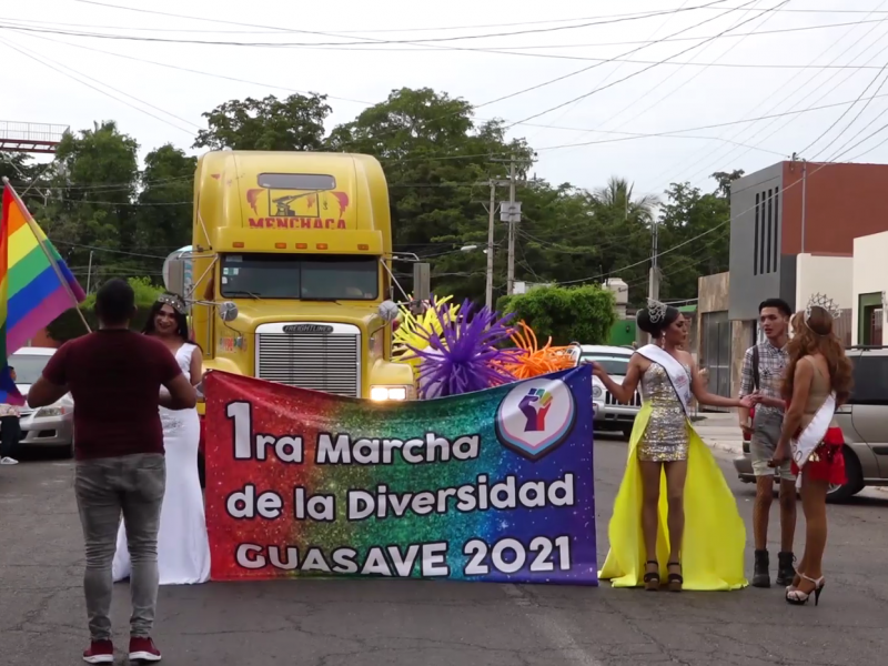 1ra Marcha de la Diversidad Guasave 2021