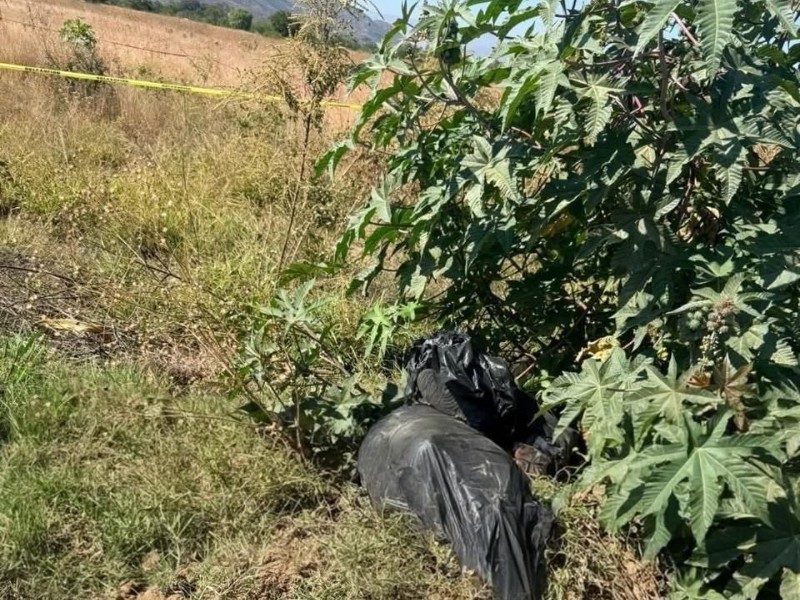 2 cuerpos embolsados sin vida en Tlalixtac de Cabrera