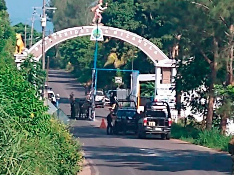 2 policías fueron asesinados en arco desinfectante en Misantla