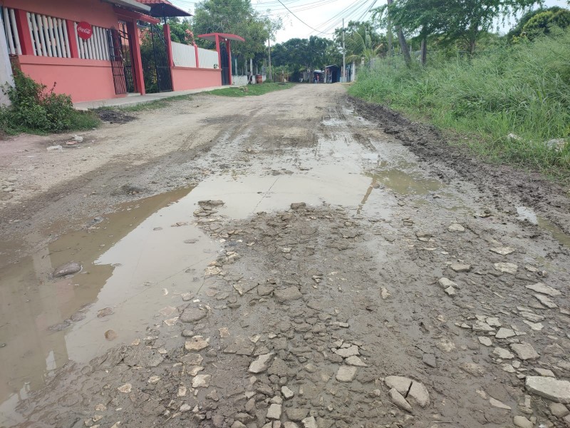 20 años sin recibir mantenimiento en calles de La Calzada