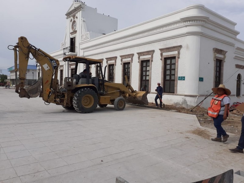 20% de avance en remodelación del centro histórico