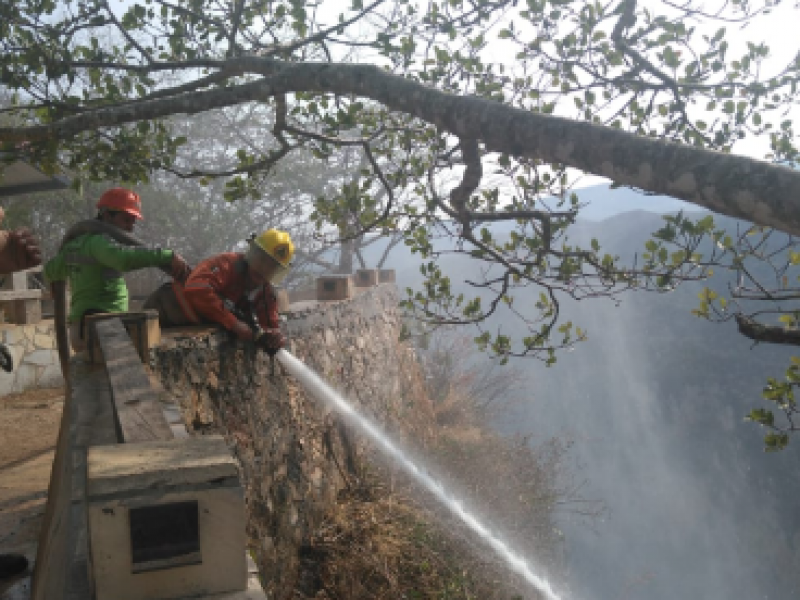 20 días de combate de incendio del Cañón del Sumidero