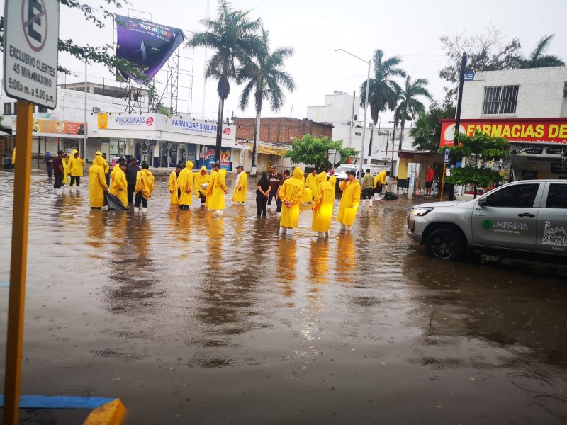 20 milímetros de lluvia en Los Mochis, reporta Protección Civil