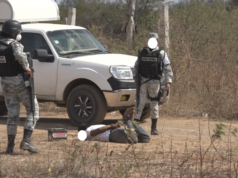 20 presuntos asaltantes fueron detenidos en Tehuantepec