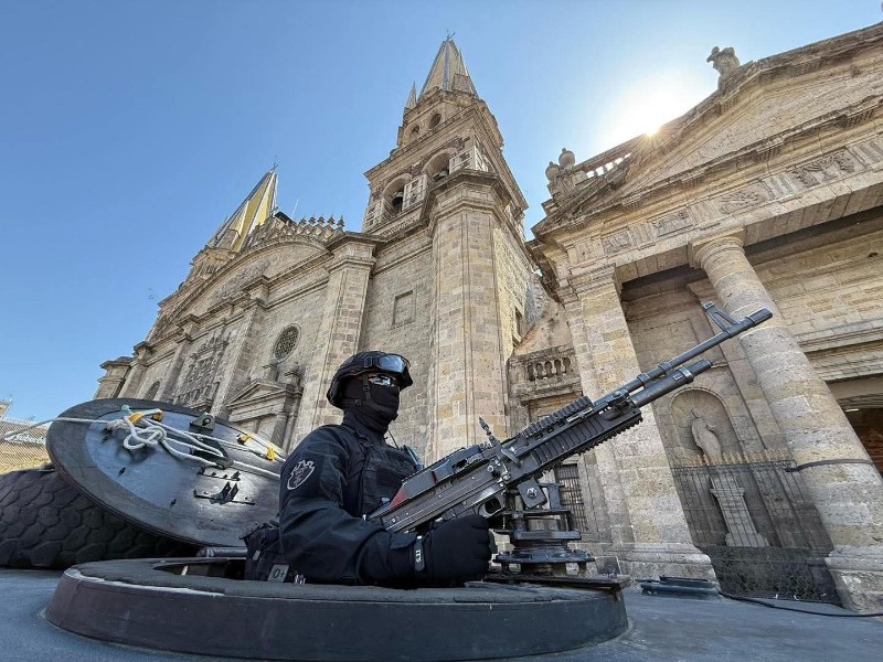 2000 policías vigilarán fiestas patrias en centro de Guadalajara