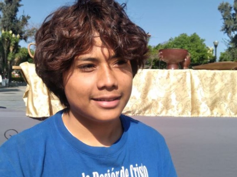 21 años tiene el joven que representará a Jesús
