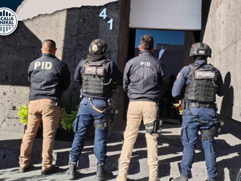 21 domicilios cateados y 15 detenidos en 8 municipios