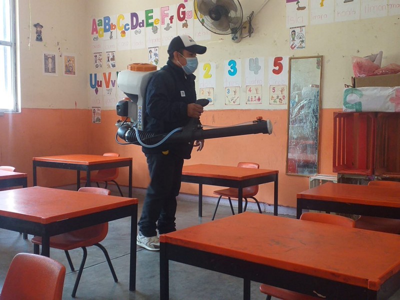 21 escuelas han regresado a clases presenciales en Juchitán