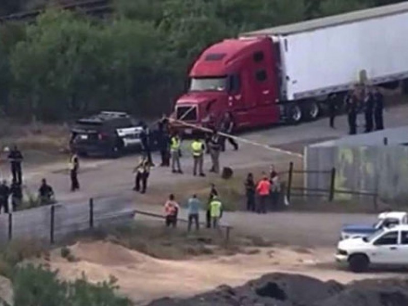 26 mexicanos fallecieron en el tráiler abandonado en Texas: SRE