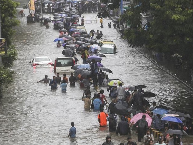 26 muertos tras intensas lluvias en la India