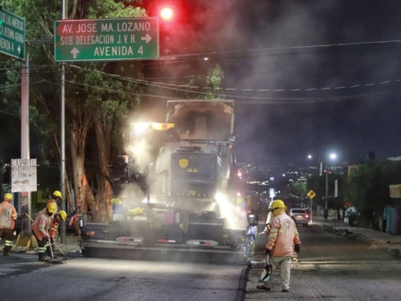 26 obras de mantenimiento vial en avenidas principales de Querétaro