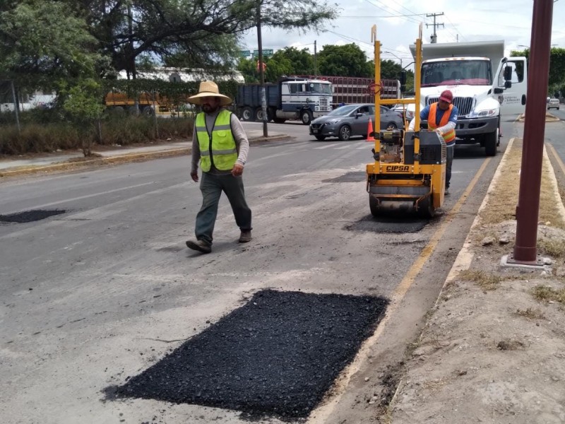 26 trabajadores fueron reclutados para trabajos de bacheo