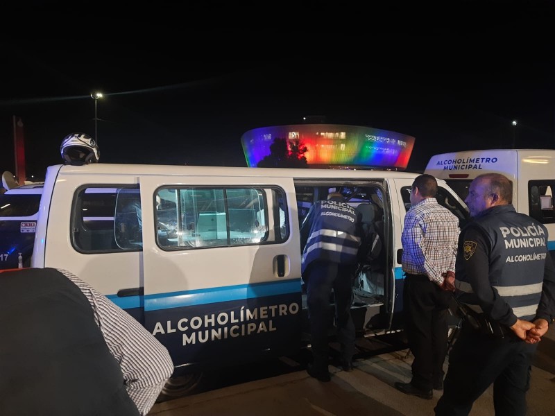 27 detenidos por manejar bajo influjos del alcohol
