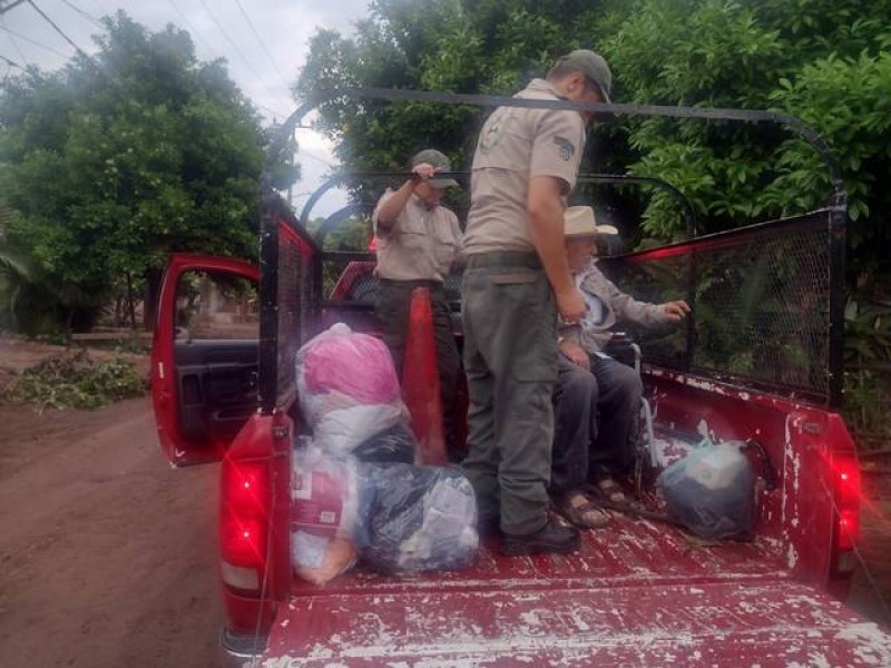 270 personas de La Huerta fueron evacuadas por huracán 'Roslyn'