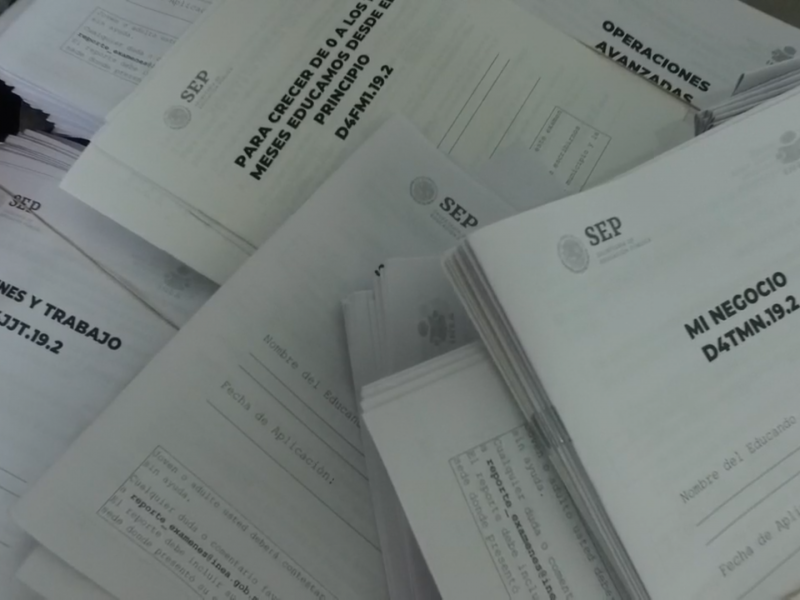 2760 exámenes de acreditación realizará IEEA en Juchitán