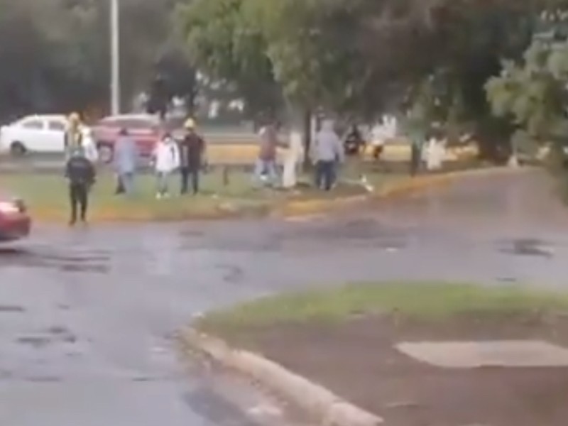 28 de octubre, se deslinda de hechos ocurridos en zona de estadios.