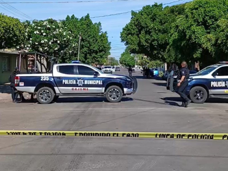 3 fallecidos en un ataque armado en ciudad Obregón