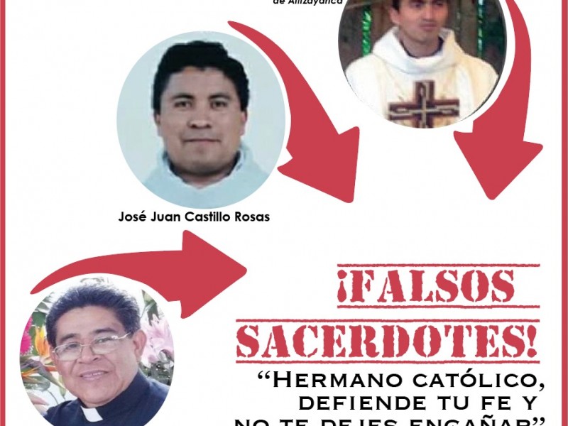 3 falsos sacerdotes es Puebla