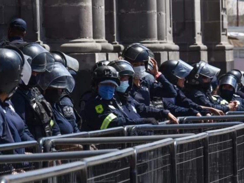 3 mil mujeres policías vigilan marchas por el #8M