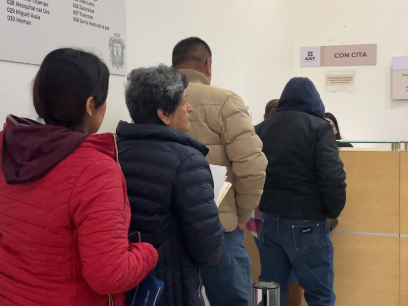 3 mil zacatecanos morosos en el SAT