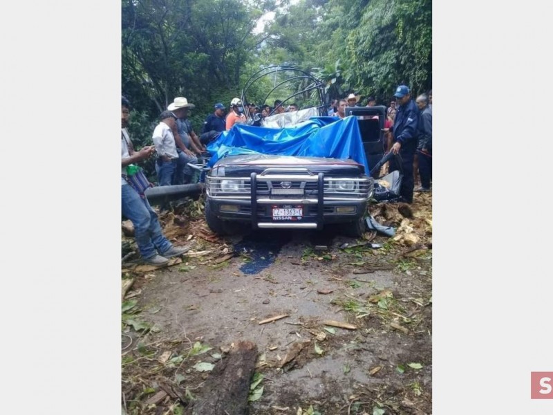 4 muertos por deslave de ladera en Chiapas
