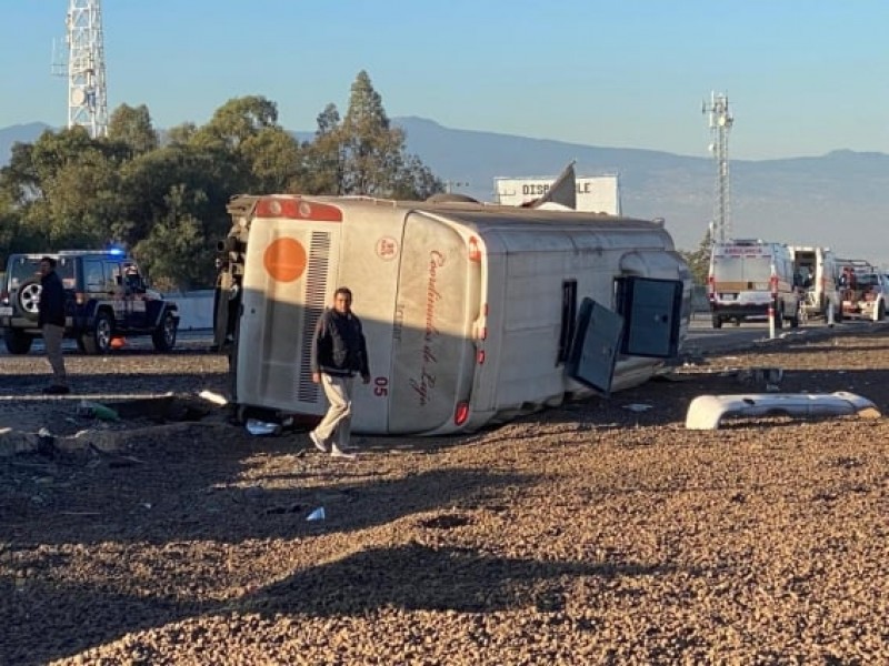 3 peregrinos sin vida en la autopista México-Puebla