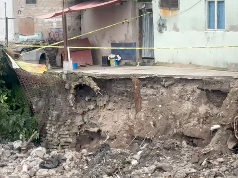 3 viviendas serán desalojadas en Naucalpan por riesgo de colapso