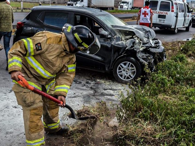 30% de muertes en accidentes automovilísitcos son causadas por volcaduras