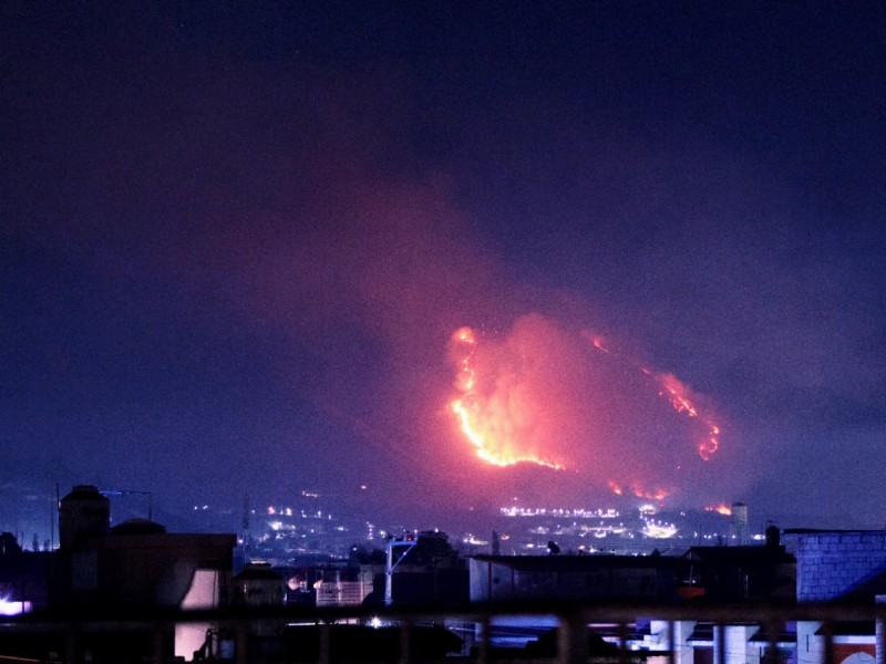 30 hectáreas se han afectado por el incendio