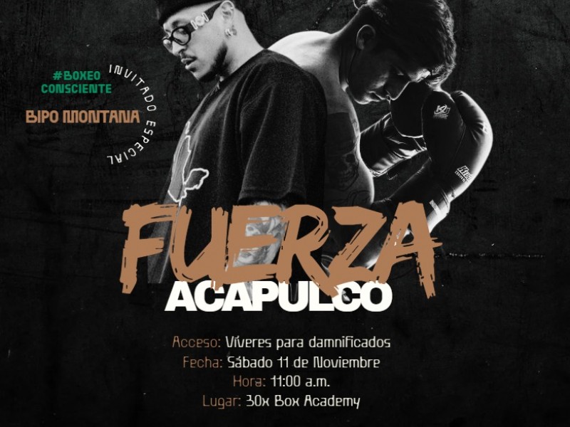 30X Box será sede del Máster Class “Fuerza Acapulco”